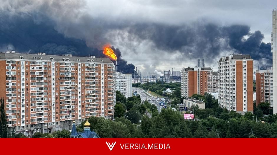 乌克兰无人机空袭莫斯科 击中首都炼油厂